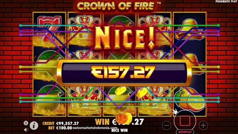 Kumparan Game Slot Crown of Fire Pragmatic Play